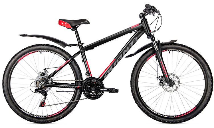 Фотографія Велосипед Avanti SPRINTER 26" 2021, розмір М, чорно-сірий